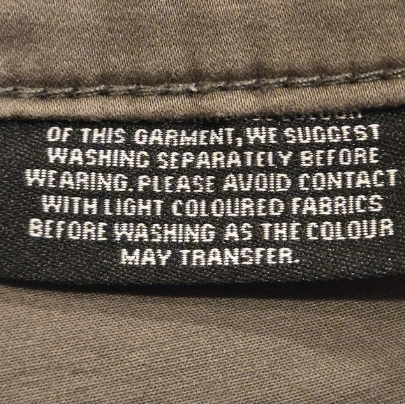 Buffalo David Bitton Pants Olive Midrise Stretch Skinny Ankle Grazer Women 16/36 - Picture 7 of 14